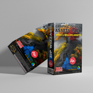 1M+ Graphic Designing Asset Pack